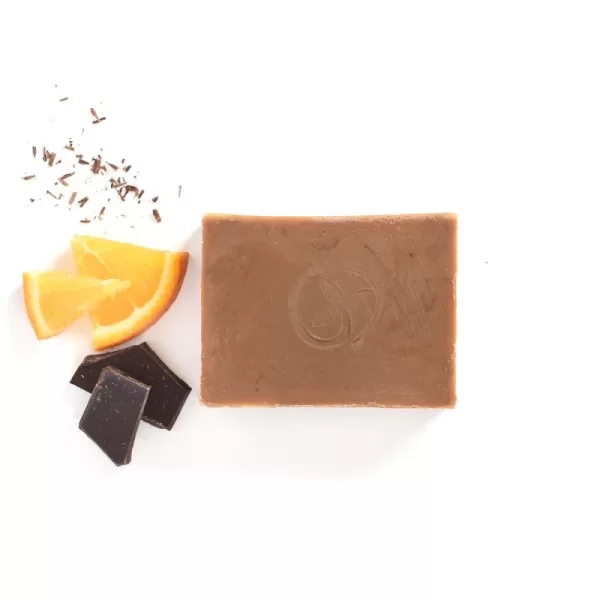 Jabón de Chocolate y Naranja 135 gr