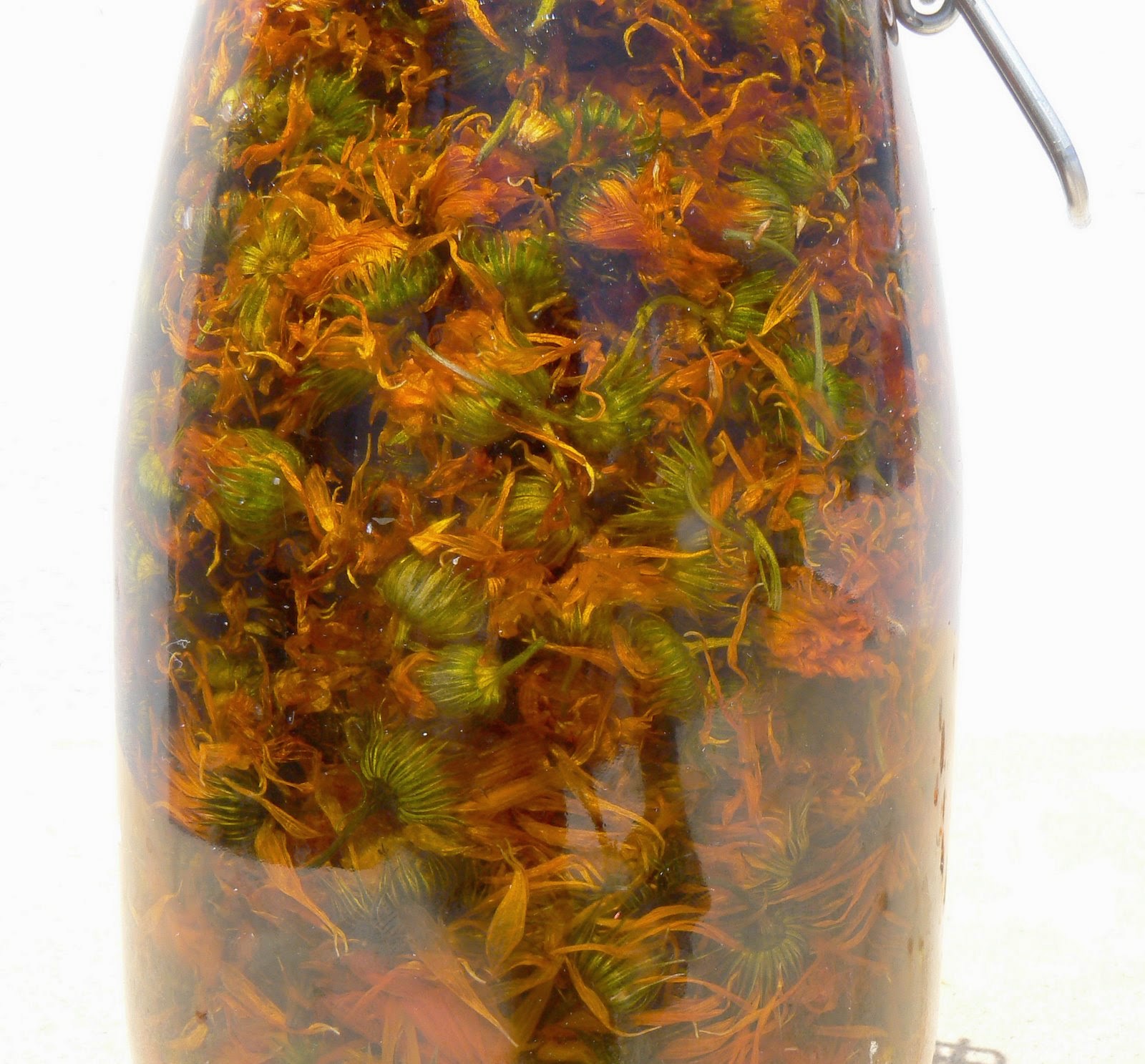 como hacer aceite de calendula